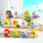 Gift Cute Bird Small Building Blocks Set Creative Educational Building Toys