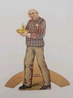 Lion Coffee Antique Victorian Trade Card No  10 Rub A Dub Dub Man Paper Doll