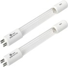 Dual Pack Replacement Uv Bulbs - Perfect For 5w Filter Pumps   Aquariums