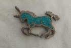 Horse Turquoise Pendant 