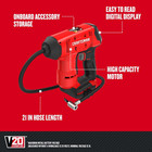 Craftsman V20 Air Compressor Portable  Cordless Tire Inflator  Up To 150 Psi Tir