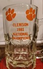Vintage S Carolina Clemson University 1981 Football National Champions Mug 6 