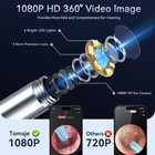 Ear Wax Removal Tool Camera  Cleaner With 1080p Hd Black 