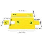 Concrete Polyurethane Texture Mat For Seamless Cement Stamping - Yellow