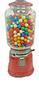 Vintage Northwestern Gumball Vending Machine With Glass Globe