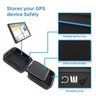 Digicharge Black Hard Carrying Case For Garmin Drive Drivesmart 65 60lm 60lmt