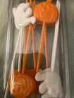 Wilton Halloween 12 Fun Pix Cake Cupcake Picks Toppers Ghosts Pumpkins New  2008