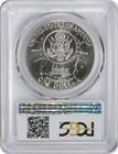 1991-p Mount Rushmore Silver Commemorative Dollar Ms70 Pcgs Mint State 70