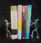 Set Of Stainless Steel Modern Humanoid Bookends 6   