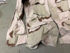 Original Desert Storm Us Army Coffee Stain Camo Combat Field Jacket-large