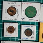 14  Different Vintage New York Transit Tokens  See Photos  Our  B717