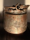 Antique Ottoman Turkish Armenian Hammered Copper Cauldron Cooking Pot 19c