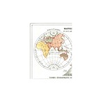Historic Map - World Hemispheres - Cortambert 1880 - Vintage Wall Art