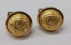 Rare Vintage Gold State Seal Of New Mexico Cufflinks