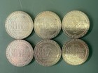 Lot Of 6 Vintage 1997 New York-new York Las Vegas  1 Casino Gaming Tokens