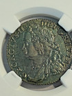 1758 Great Britain Shilling -  Ngc Au 58 -  Esc-1213  1s  Silver