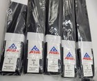 New Martial Arts 1 5  Wide Karate Taekwondo Judo Double Wrap Solid Black Belts