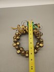 Vintage Christmas Jingle Bell Wreaths Antique Gold  Color 