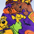 Scooby Doo Plush Throw Blanket 50   x70    Halloween Purple Mystery Machine New