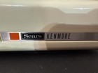 Vintage Sears Kenmore 158 10402 Model 1040 Portable Sewing Machine W  Rose Case