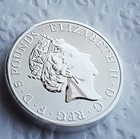 Britain Queens Beast Completer 5pound 2oz  9999 Silver Coin Bu