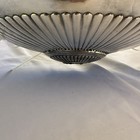 Vintage Silver Plate Meat Dome Wall Pocket Planter Fluted 16    Wall Decor