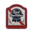 Pabst Blue Ribbon Shield Led For Man Cave  Garage  Bar  Game Room-usb Powered