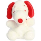 Aurora Palm Pals Peanuts Snoopy Red   White 5-inch Stuffed Animal Plush