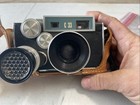 Vintage Argus C33 Camera With Exposure Meter   Leather Case Read