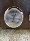    vintage Springfield Weather Station Eagle Wall Barometer Thermometer   