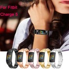 Metal Stainless Steel Band Strap Bracelet Wristband Loop For Fitbit Charge 6