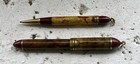 Vintage 14k Nib Morrison Onyx Fountain Pen And Pencil Set W  Original Case