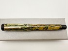 Parker Senior Duofold Black   Pearl Marble Ef 14k Excellent