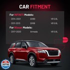 Bdfhyk 8 Ignition Coils Uf677   8 Iridium Spark Plugs 93501 Infiniti Qx80