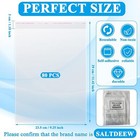 80 Pcs Magazine Protectors For Collectors Clear Plastic Sleeves 9 25 X 11 42 Inc