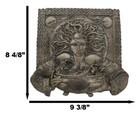 Celtic Goddess Of Rebirth Cerridwen With Magical Potions Cauldron Wall Decor