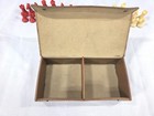 Vintage Gallant Knight Chess Set Pieces Guards Red Weighted Plastic Box