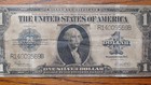 1923 One Dollar Silver Certificate Note  Fine Plus Horse Blanket  1 Bill Buy It 