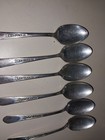 6 Tea Spoons Wm Rogers Mfg Original Rogers Fruit Pattern Used