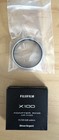 Fujifilm X100 Adapter Ring Ar-x100 49mm Filter Silver argent