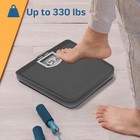 Health O Meter Compact Dial Bathroom Scale  330 Lb  Capacity  Sturdy Metal