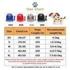 Escape-proof Pet Cat Harness   Leash Set  Adjustable Reflective Mesh Vest