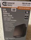 New    Commercial Electric Slim-profile 100-watt Equivalent Led Wall Pack