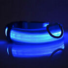Usb Rechargeable Led Collar Light Up Dog Collar Night Safety Flashing Adjustable