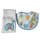 3 Marthas Brand Bib Burp Cloth Gift Set For Baby Boy Girl Made In Usa Gift Idea