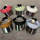 Alo Yoga Airlift Solar Visor White black pink rose Pink 11 Colors One Size