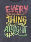 Vintage Bob Marley Shirt Mens 3xl Black Every Little Thing Tee Fruit Of The Loom