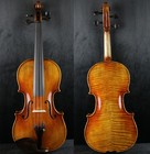 Master Nice Handmade Violin After Stradivari 1716 Messiah Violin 4 4 Antique Oil