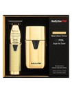 Babyliss Pro Gold Edition Fx Clipper - Trimmer   Uv Single Foil Shaver Set - New