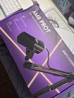 Fifine Am8 Prot Usb xlr Rgb Cardioid Streaming Mic W  Boom Arm White